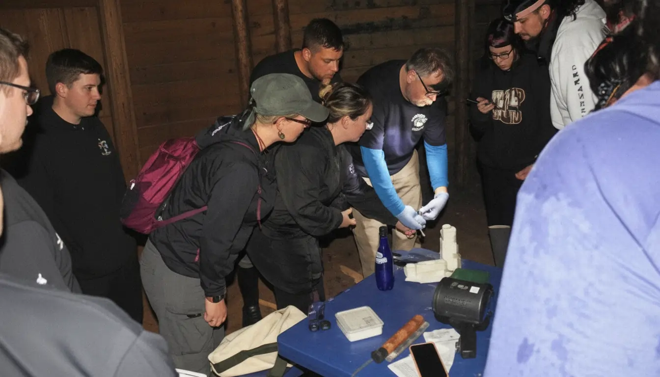 Curso Noite dos Morcegos – Legado das Águas | Foto: Miguel Flores